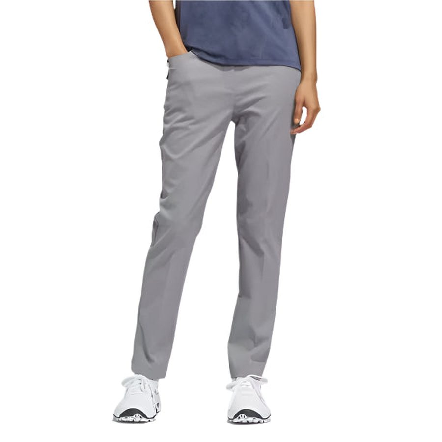 Adidas Ladies Ultimate365 Twistweave Five-Pocket Pants - Grey