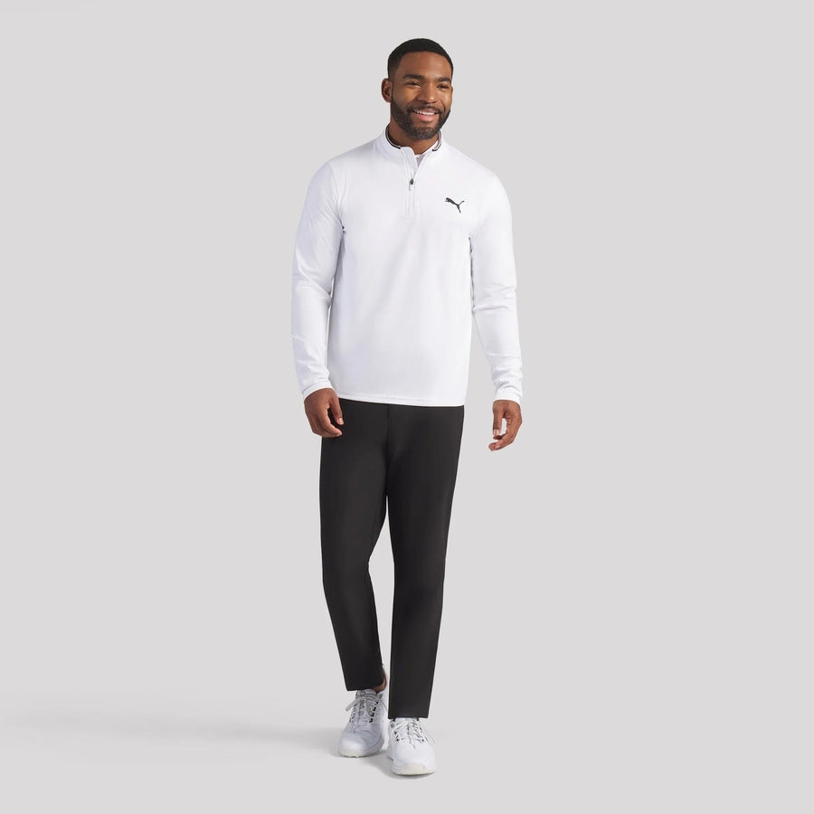 Puma CLOUDSPUN Tech 1/4 Zip Tour - White