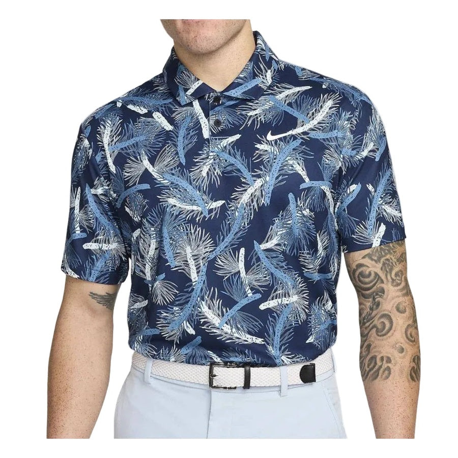 Nike Dri-FIT Tour Pine Print Golf Polo - Course/Event Logo