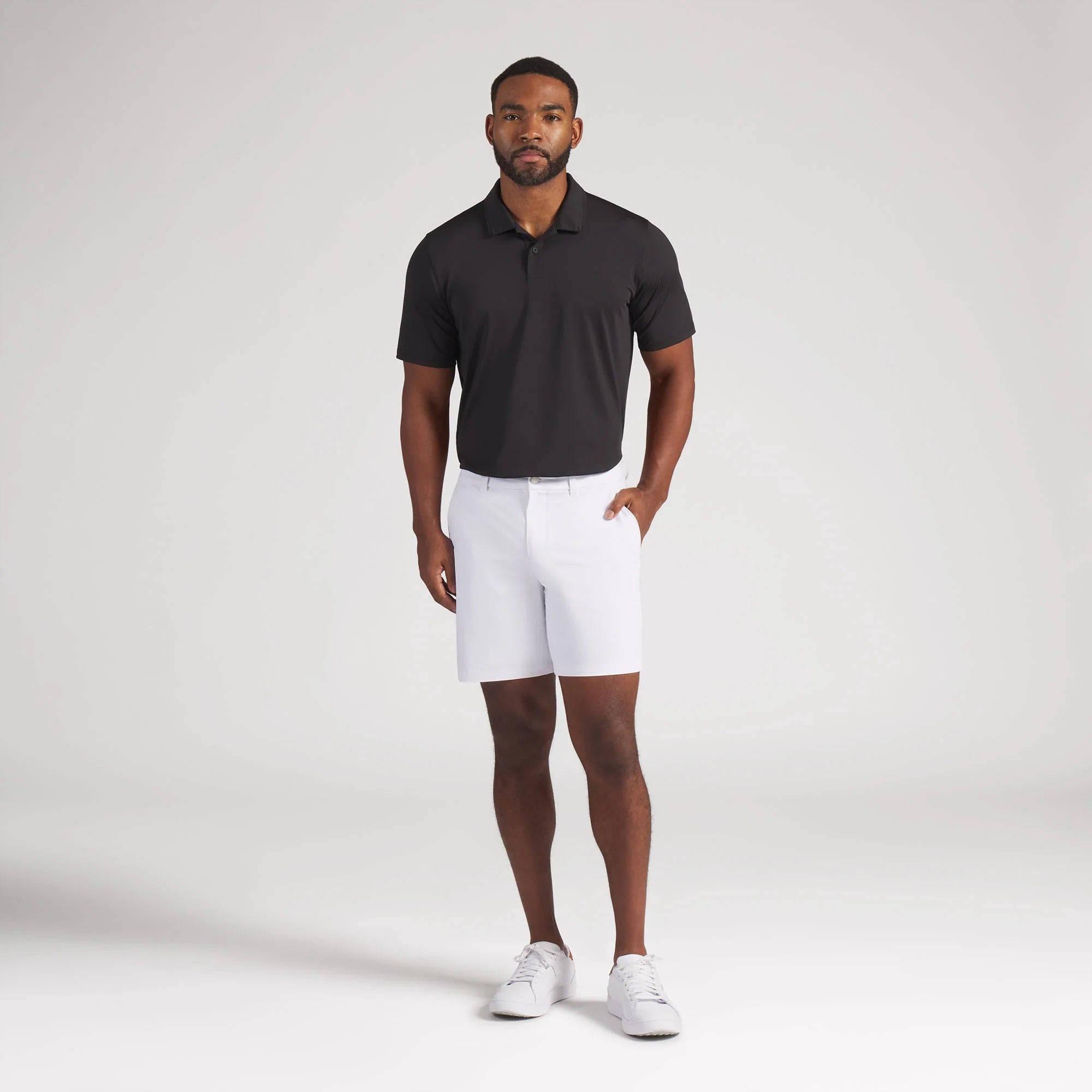 Puma 101 Premier 7" Golf Shorts - White