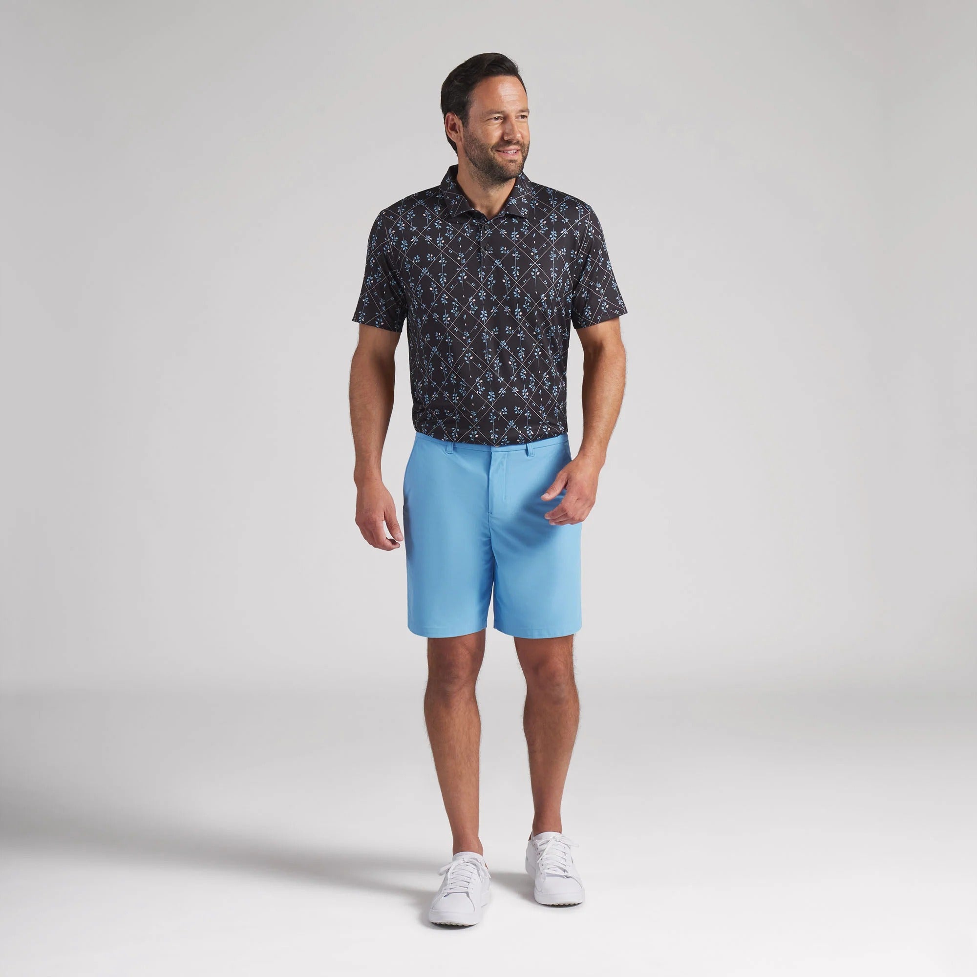 Puma 101 Premier 8" Golf Shorts - Blue