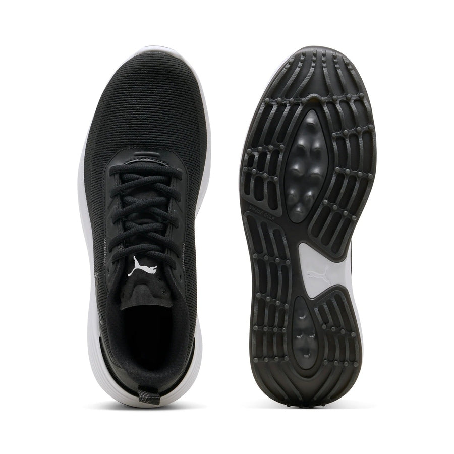 Puma Gruve Sport Spikeless Golf Shoes - Black/Dark Coal