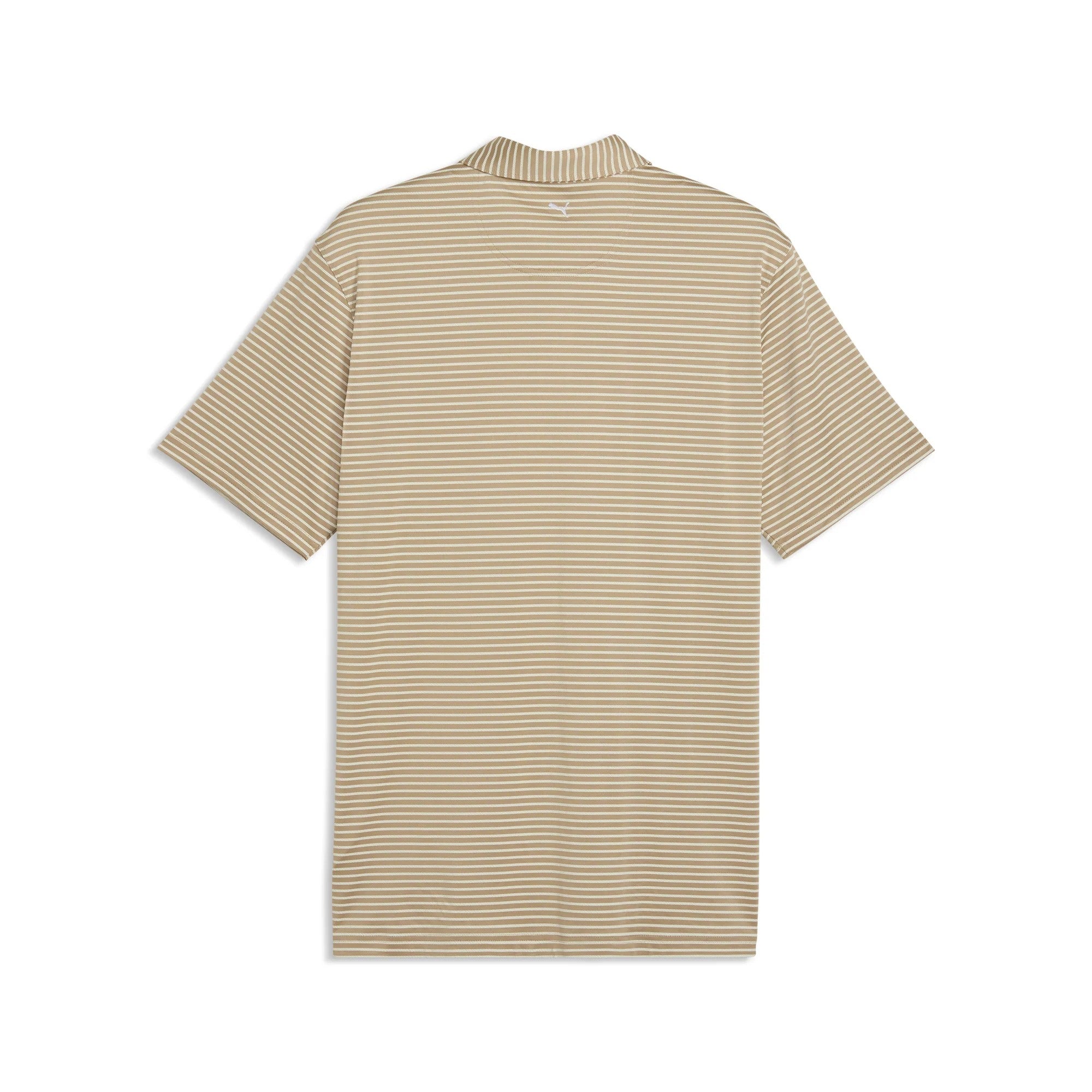 Puma BRRR Stripe Golf Polo - Brown