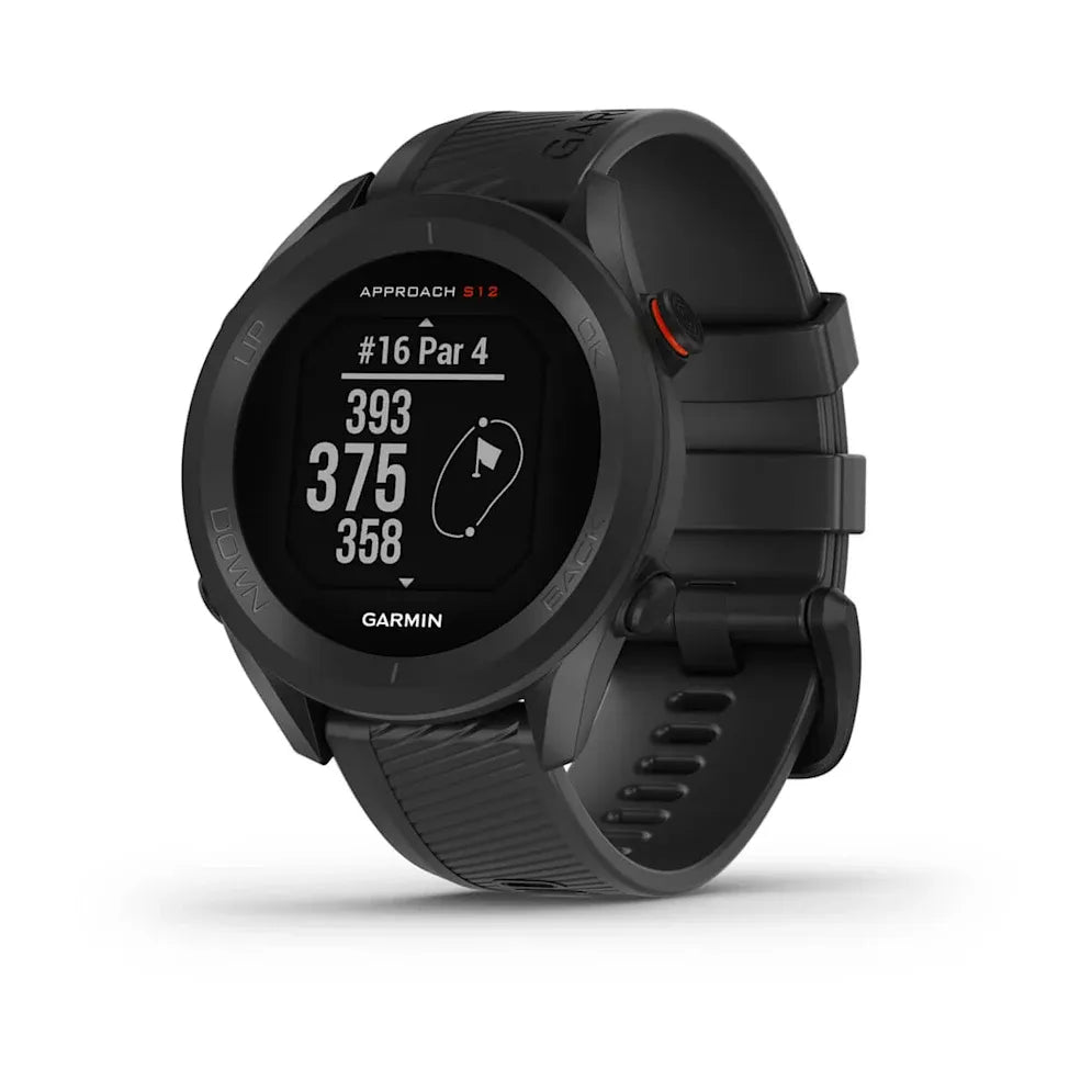 Montre GPS de golf Garmin Approach® S12 - Noir
