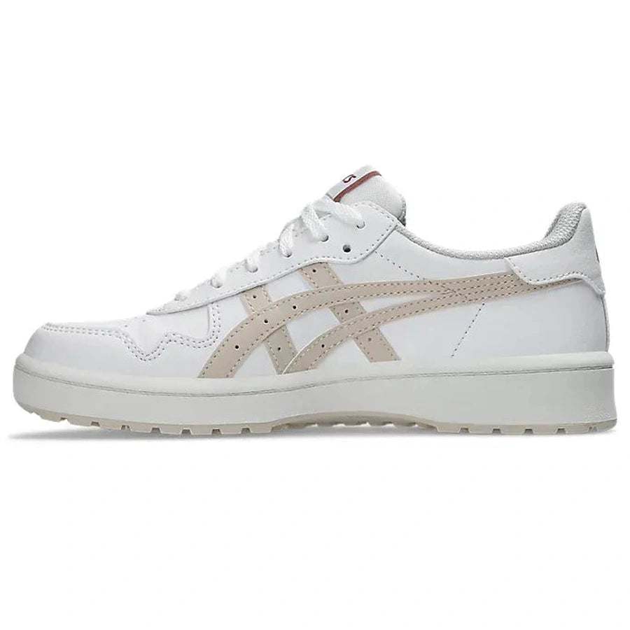 Asics Japan S Ladies Golf Shoes - White/Beige