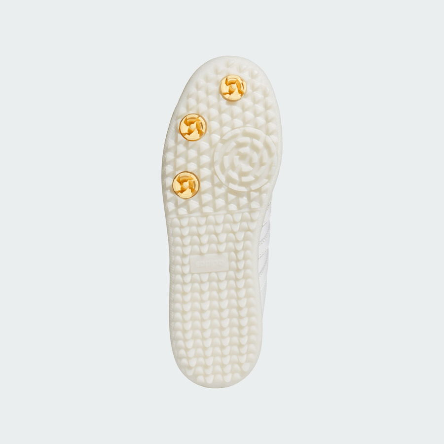 Adidas Samba Spikeless Golf Shoes - White/Orange