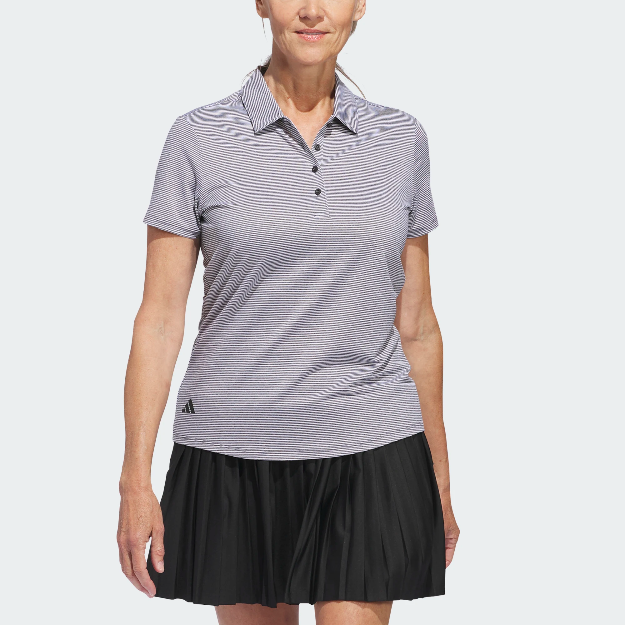 Adidas Ladies Ottoman Short Sleeve Polo Shirt
