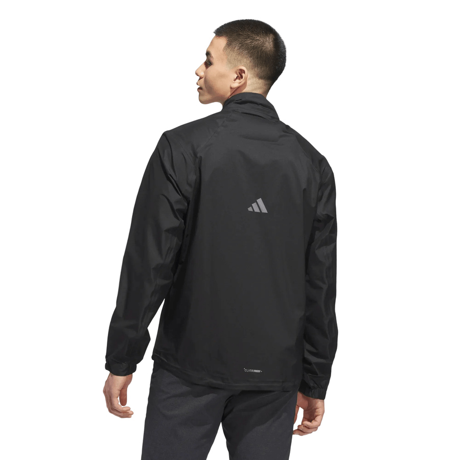 Adidas Climaproof+ Half-Zip Golf Jacket - Black