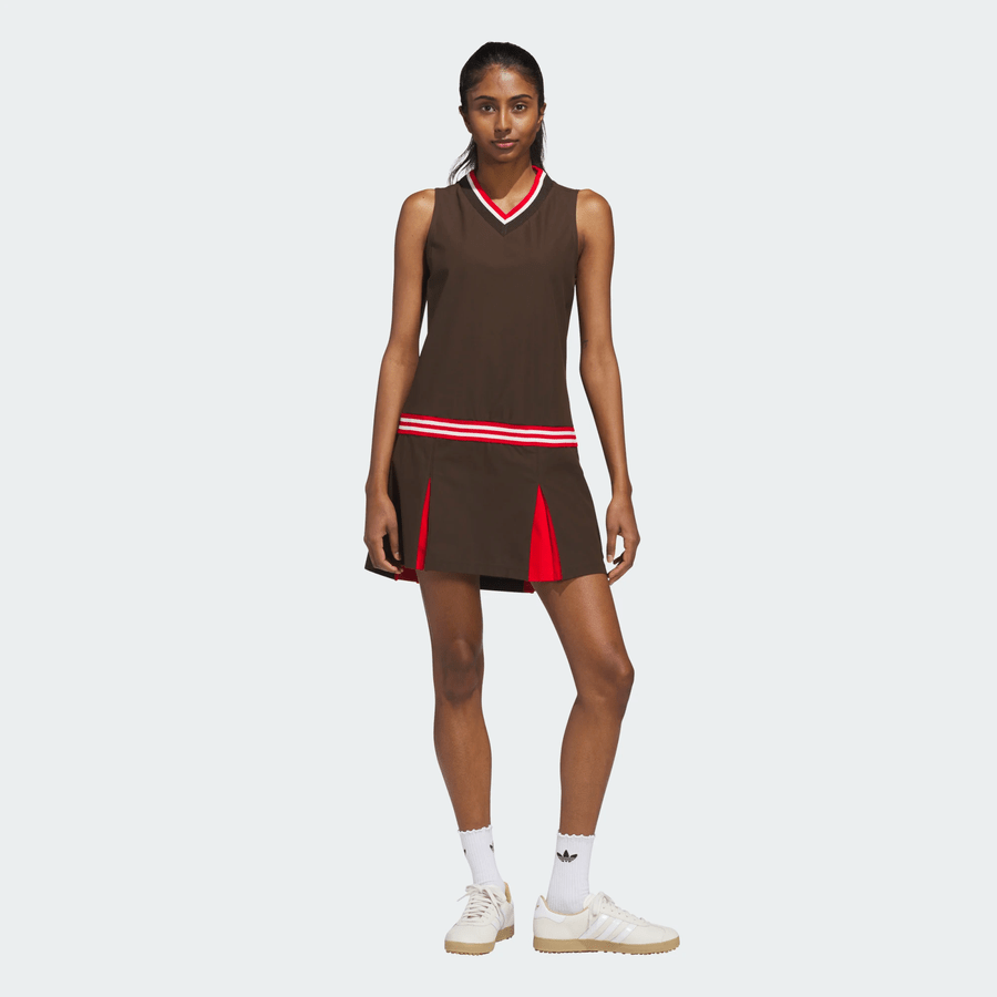 Adidas Ladies Originals Dress - Brown