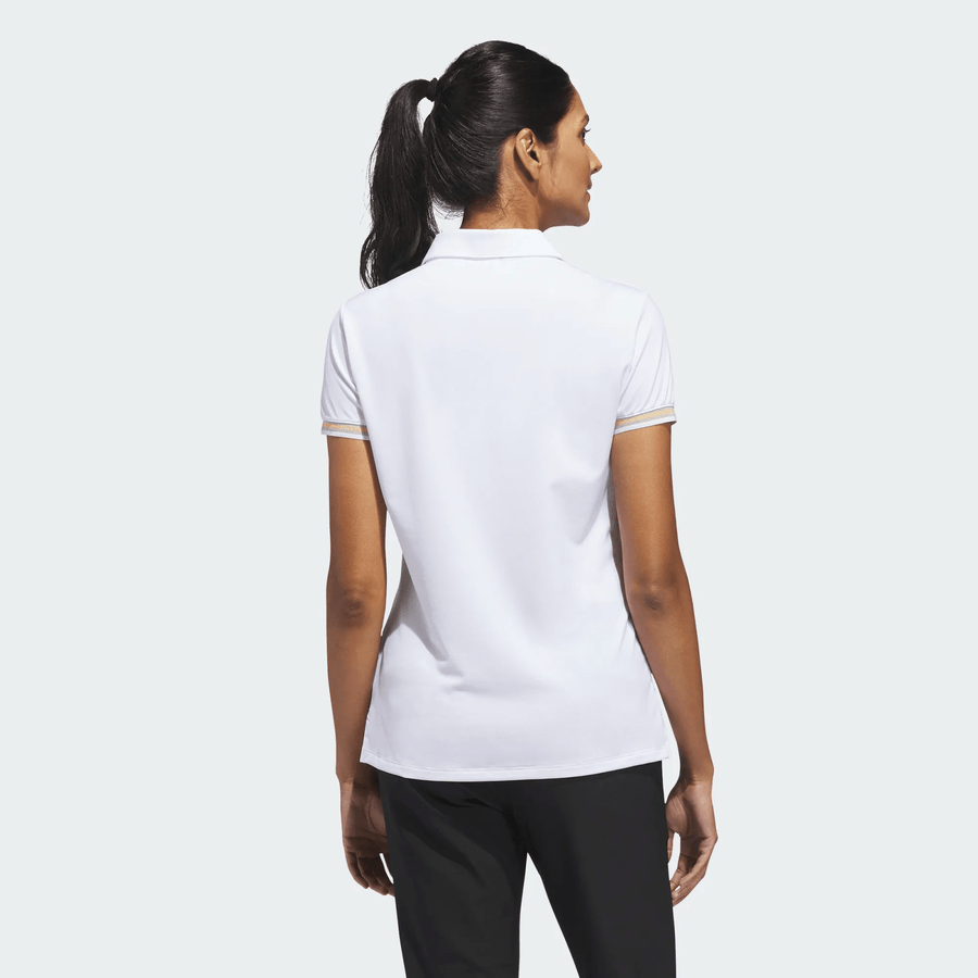 Polo Adidas Ultimate365 à manches courtes pour femme