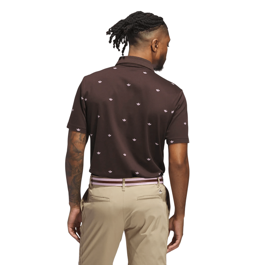 Adidas Originals Polo Trefoil imprimé