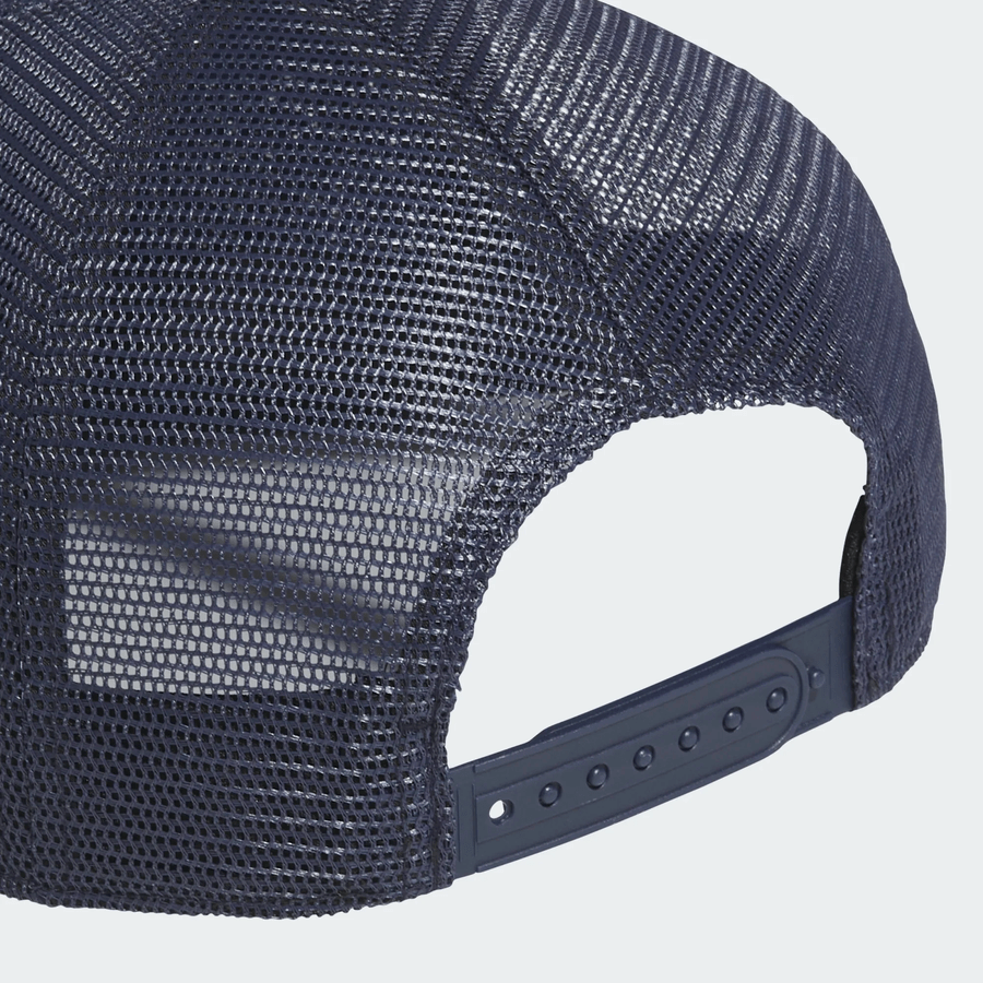 Adidas Casquette 5 panneaux en mesh avec cordon - bleu marine