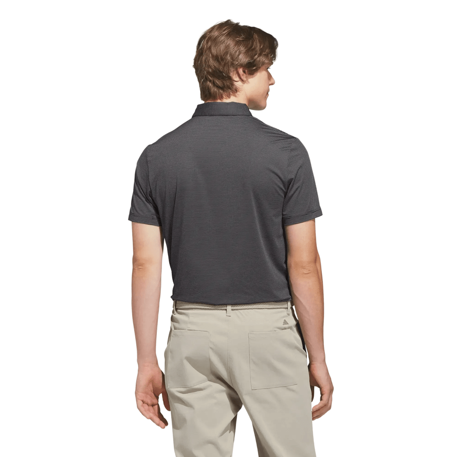 Adidas Ultimate365+ Pencil Stripe Climacool Polo Shirt