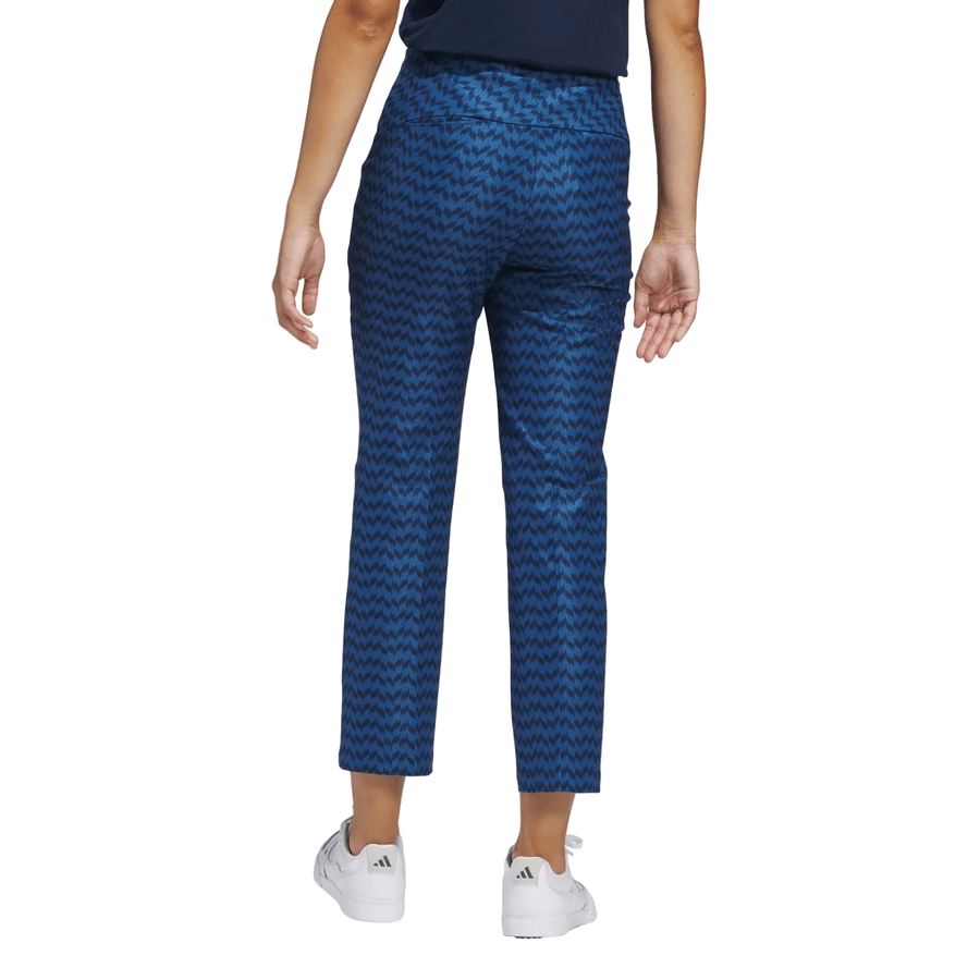 Adidas Ladies Ultimate365 Printed Ankle Pants