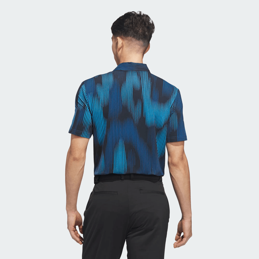 Adidas Ultimate365 Tour Cool Feel Print Polo Shirt