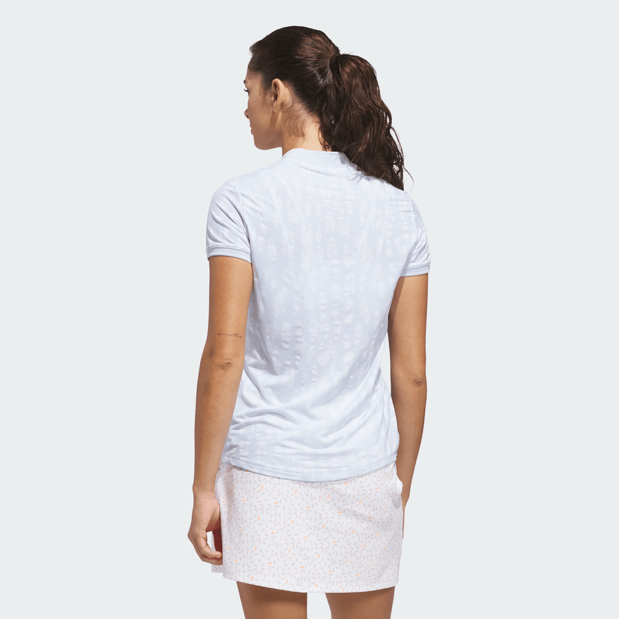 Adidas Ladies Ultimate365 Jacquard Climacool Polo Shirt