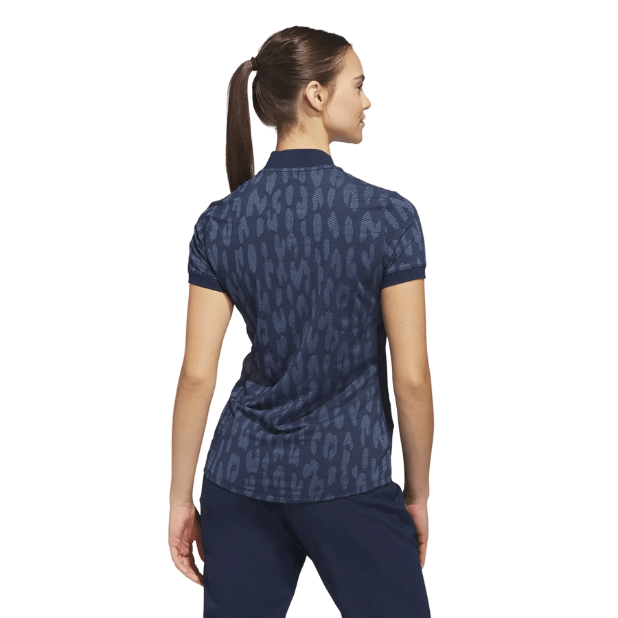 Adidas Ladies Ultimate365 Jacquard Climacool Polo Shirt
