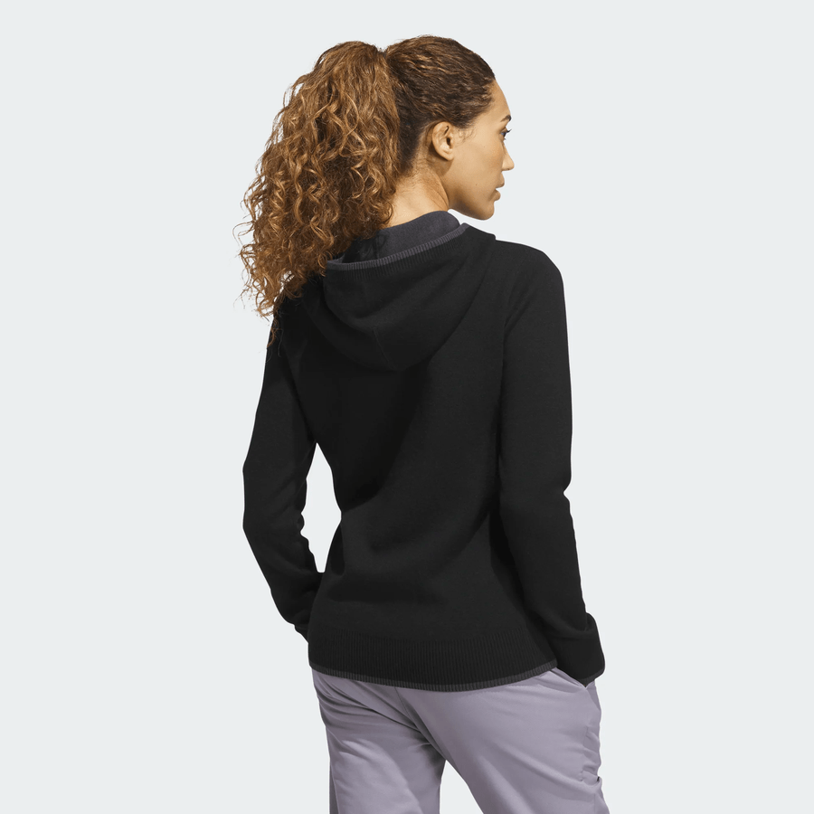Adidas sweat à capuche en maille Ultimate365 Tour pour femme - Noir