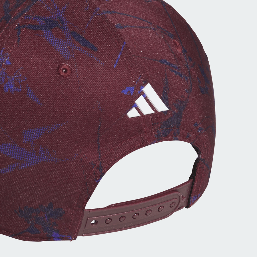 Adidas Tour Print Snapback Hat - Red