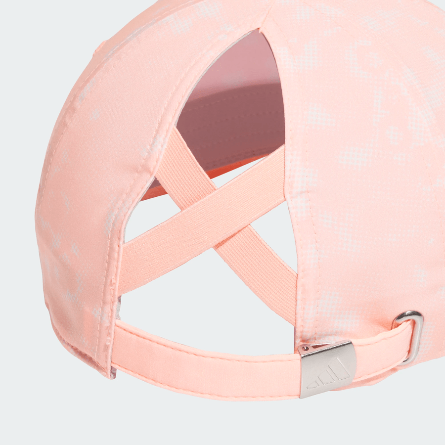 Adidas Ladies Printed Criss Cross Hat - Pink