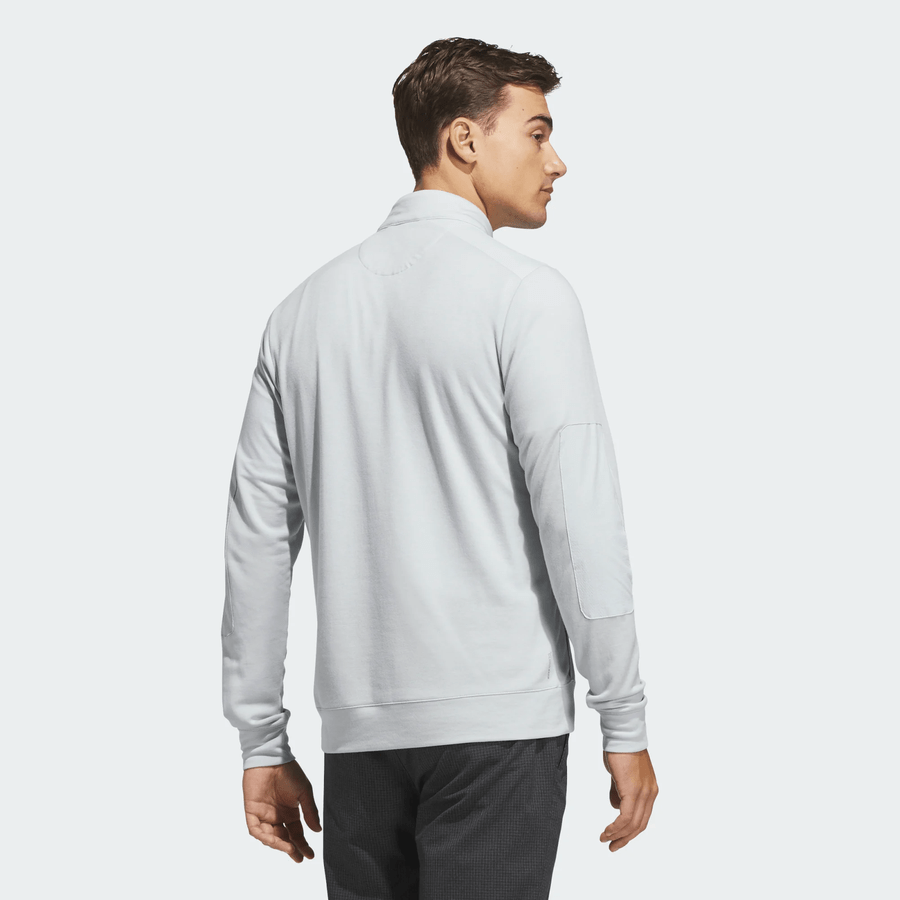 Adidas Ultimate365+ Course Control Hybrid Quarter-Zip Sweatshirt - Grey