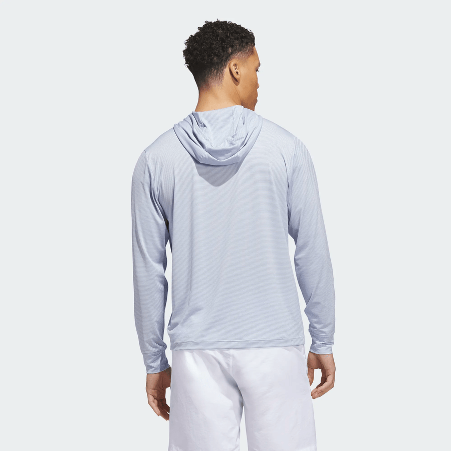 Adidas Performance Printed Hoodie - Blue