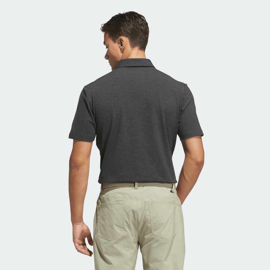 Adidas Ultimate365+ Climacool Butterspun Break Out Print Polo Shirt