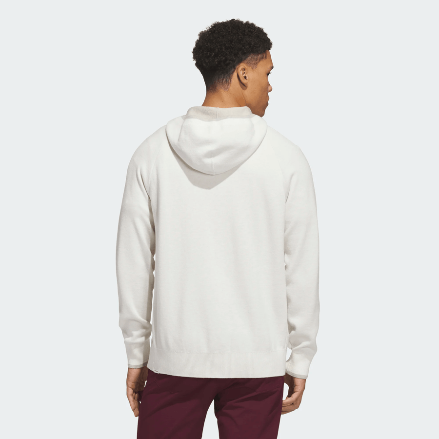 Adidas Ultimate Tour Twistknit Hoodie - White