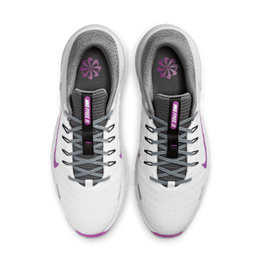Nike Free Golf NN Golf Shoes - White /Purple