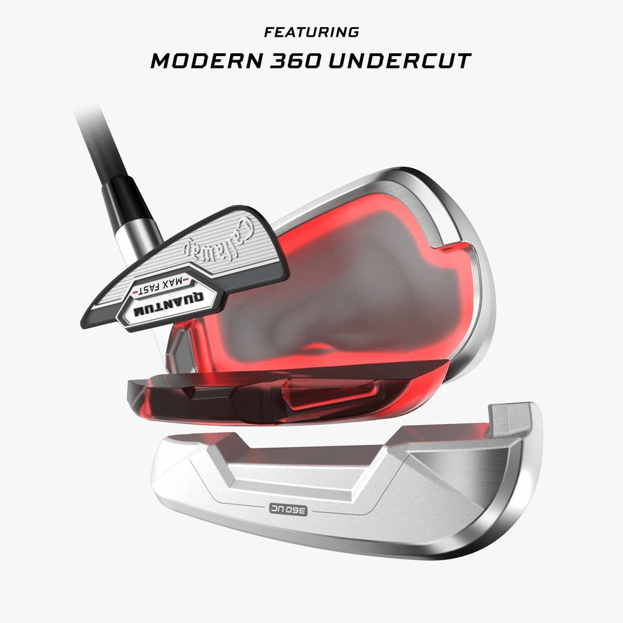 Callaway Ladies Quantum Max Fast Iron Set Graphite Shaft