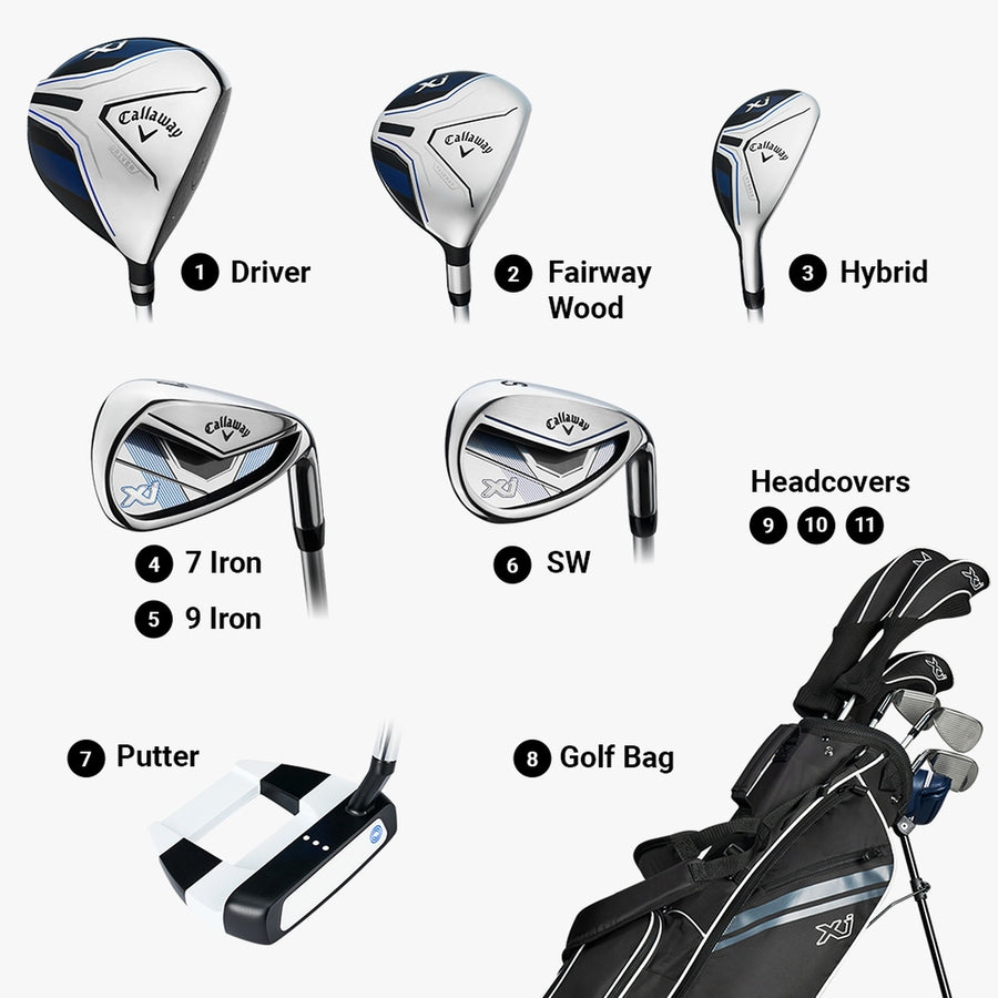 Callaway XJ Junior Level 3 Complete 8 Piece Package Set