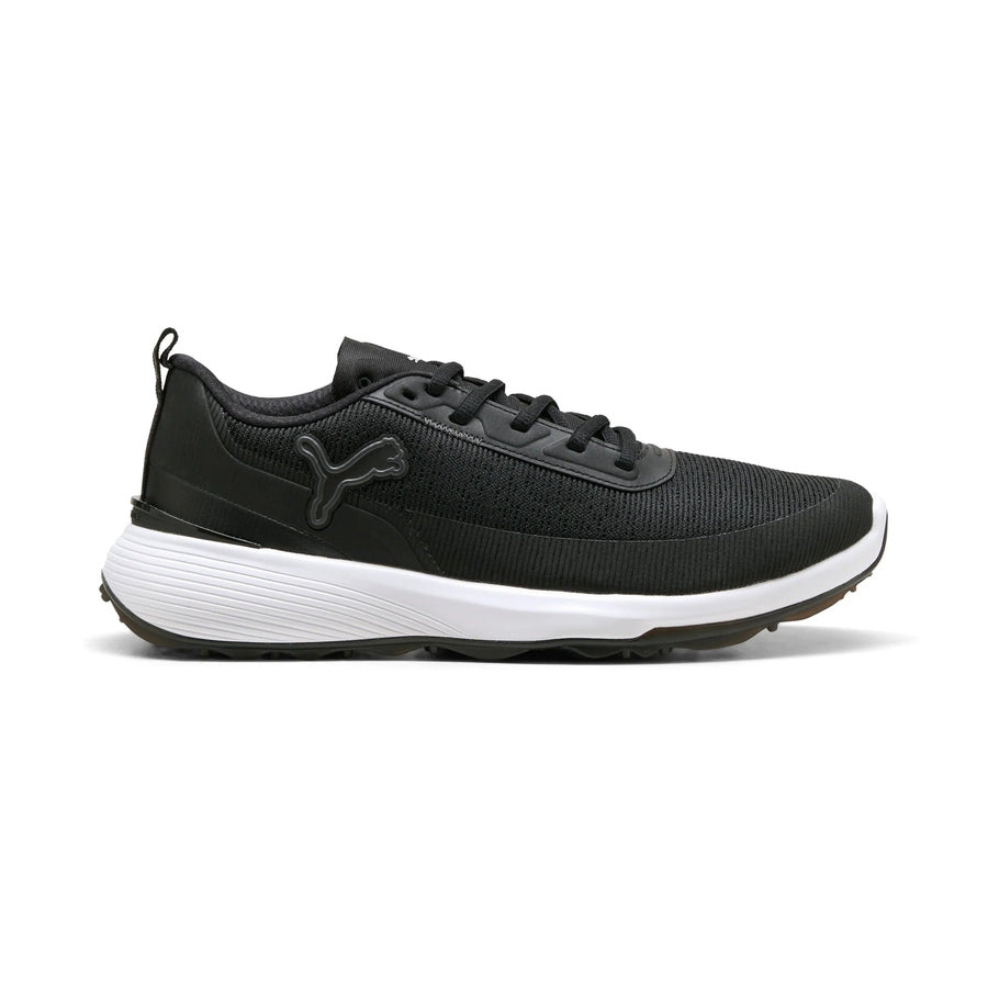 Puma Gruve Sport Spikeless Golf Shoes - Black/Dark Coal