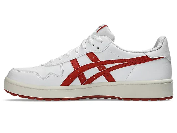 Asics Japan S Golf Shoes - White/Red