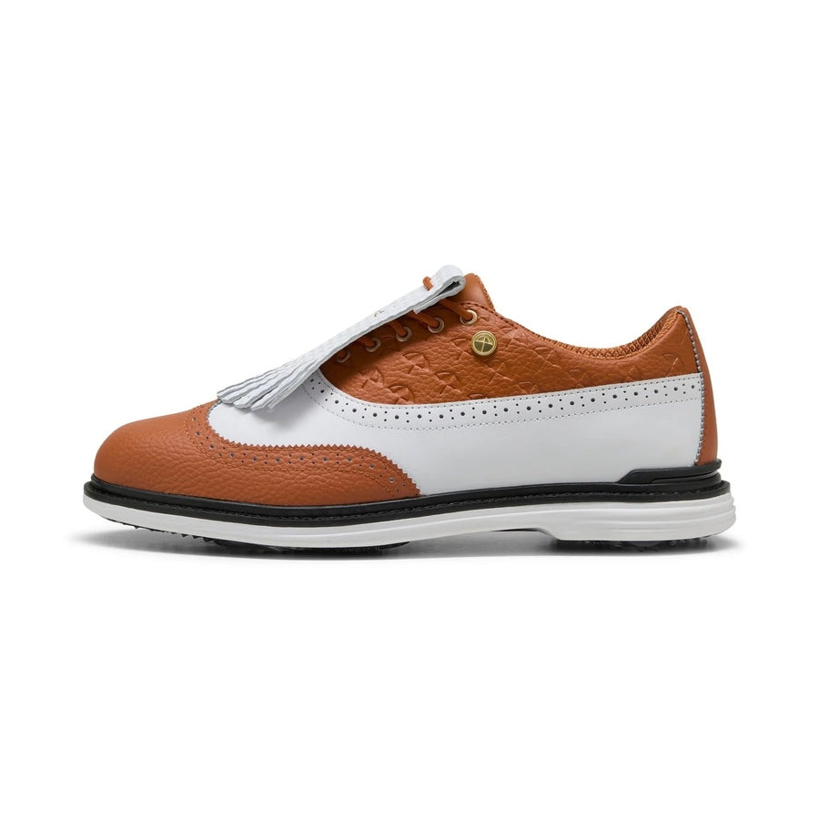 Puma Arnold Palmer Royale Wingtip Golf Shoes - Brown