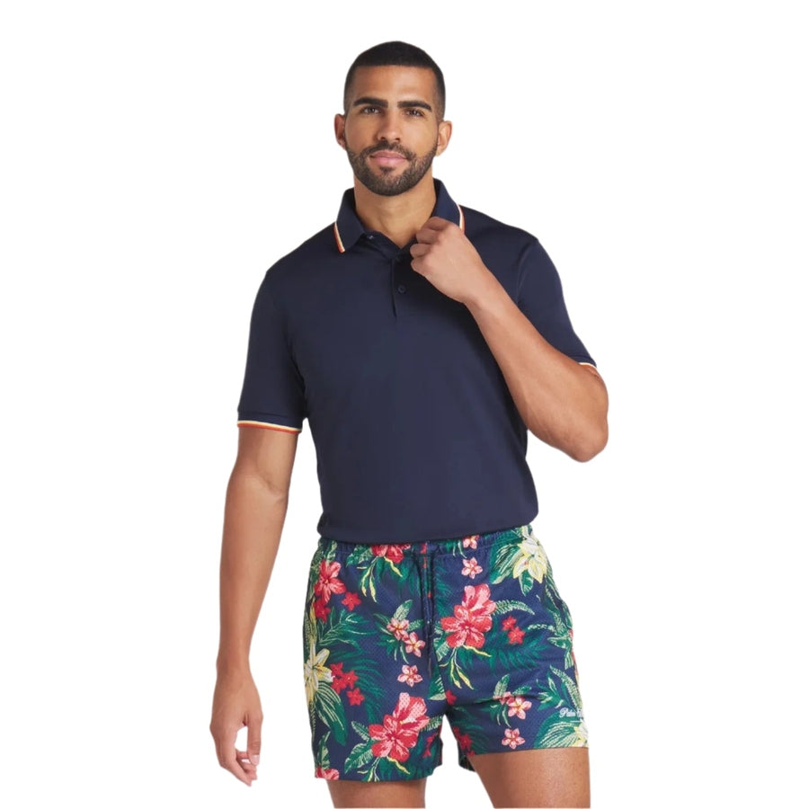 Puma X PTC Tipped Golf Polo - Navy