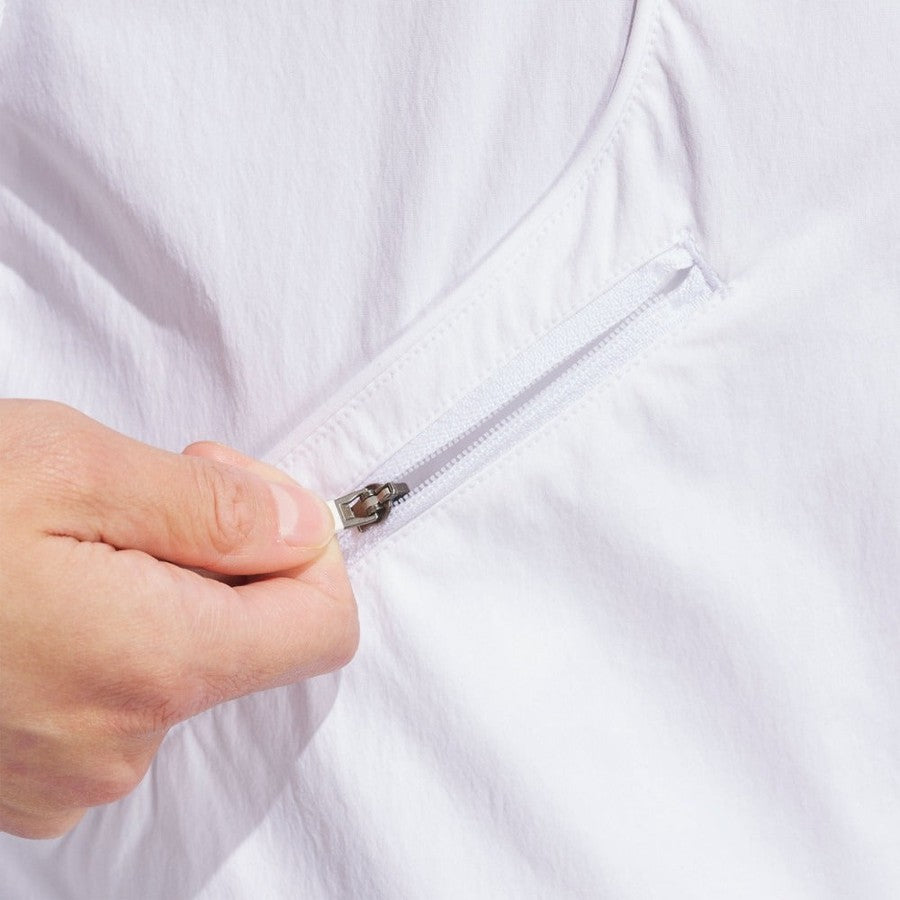 Adidas Ladies Beyond Full-Zip Hoodie - White