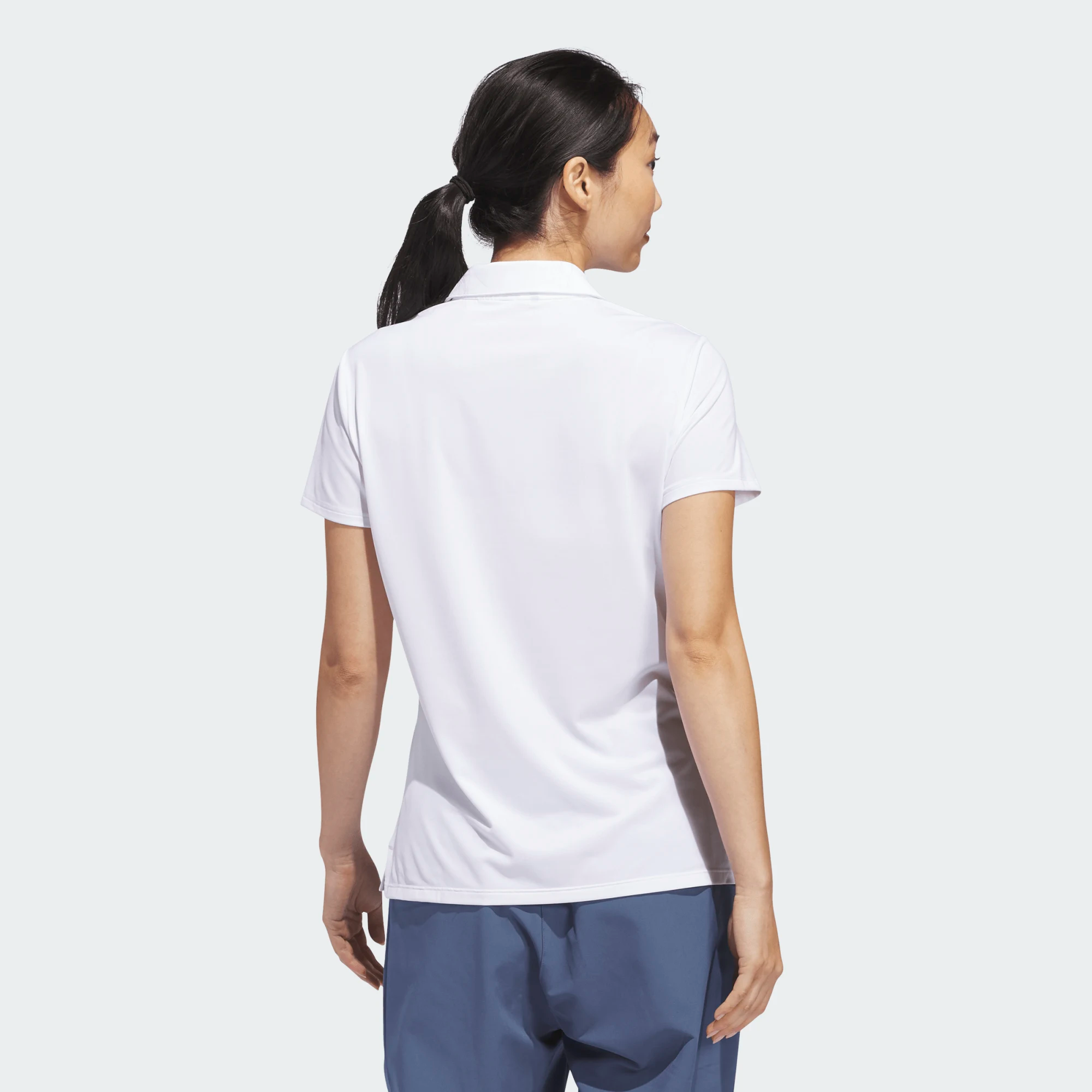 Adidas Ladies Ultimate365 Solid Short Sleeve Polo