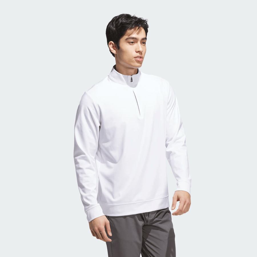 Adidas Ultimate365 Classic Quarter-Zip Jacket - White