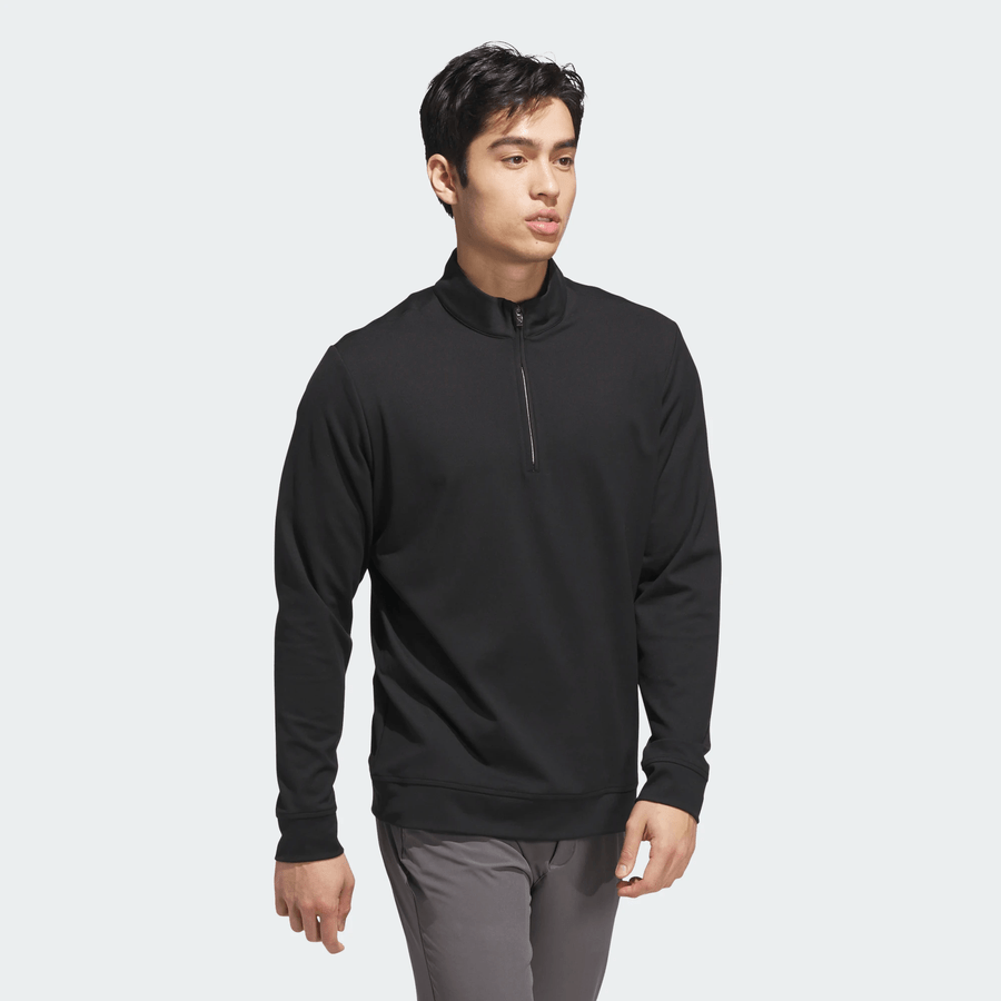Adidas Ultimate365 Classic Quarter-Zip Jacket - Black