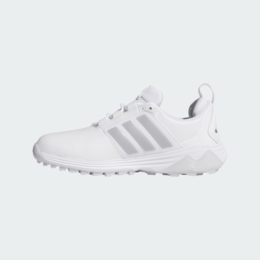 Adidas Ladies Adipower 26 Spikeless Golf Shoes - White/Silver