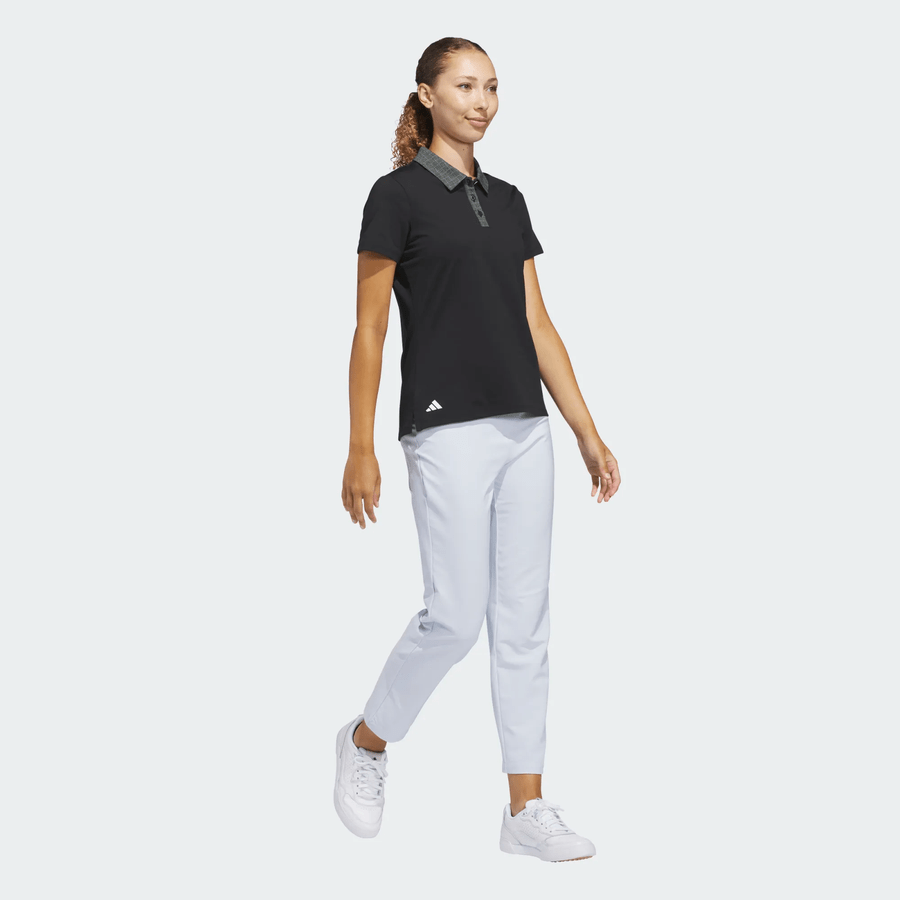 Adidas Ladies Ultimate365+ Grid Climacool Polo Shirt