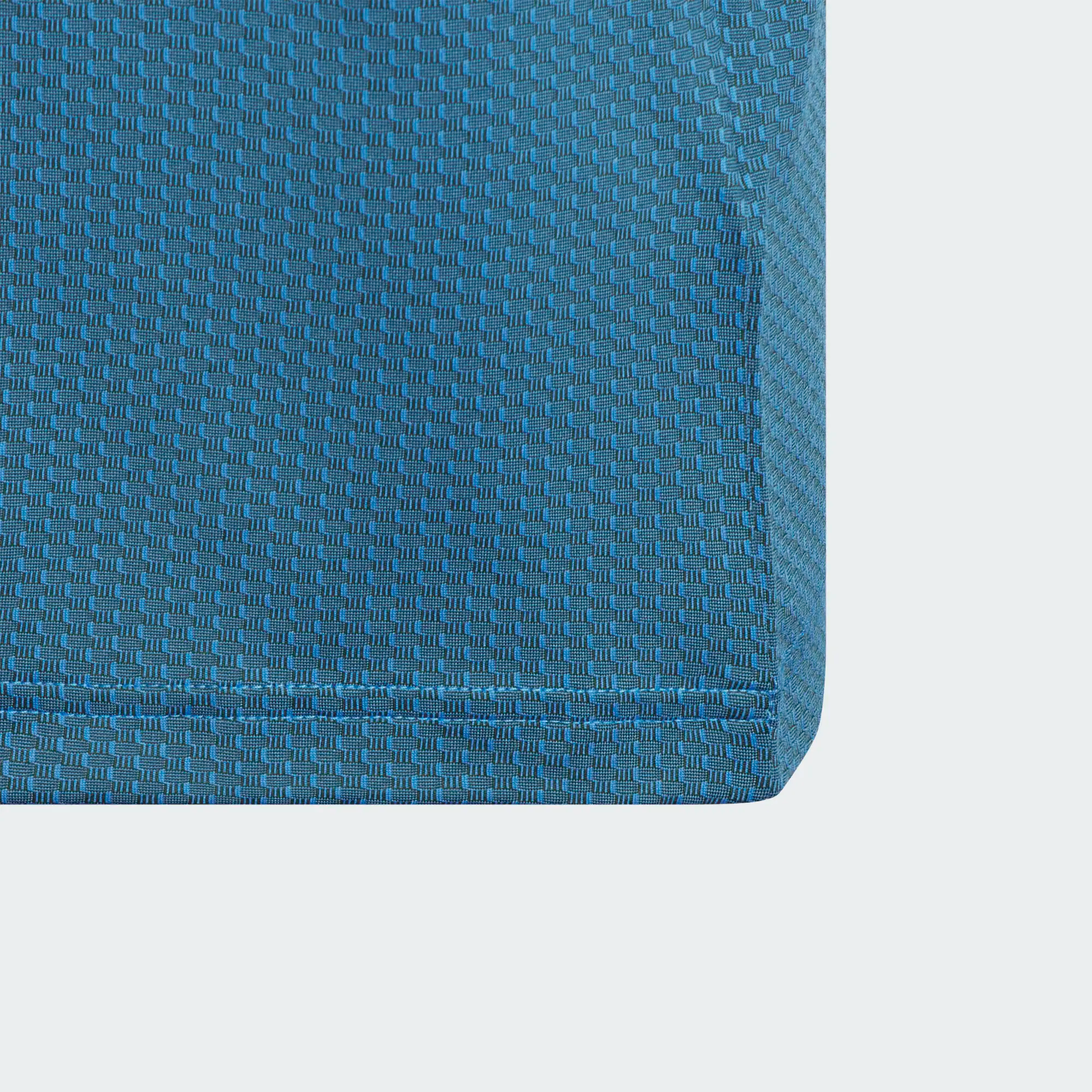 Adidas Boys' Textured Short Sleeve Polo Shirt - Blue