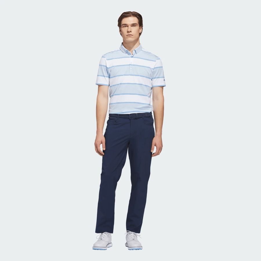 Adidas Ultimate365+ Jumbo Stripe Climacool Polo Shirt