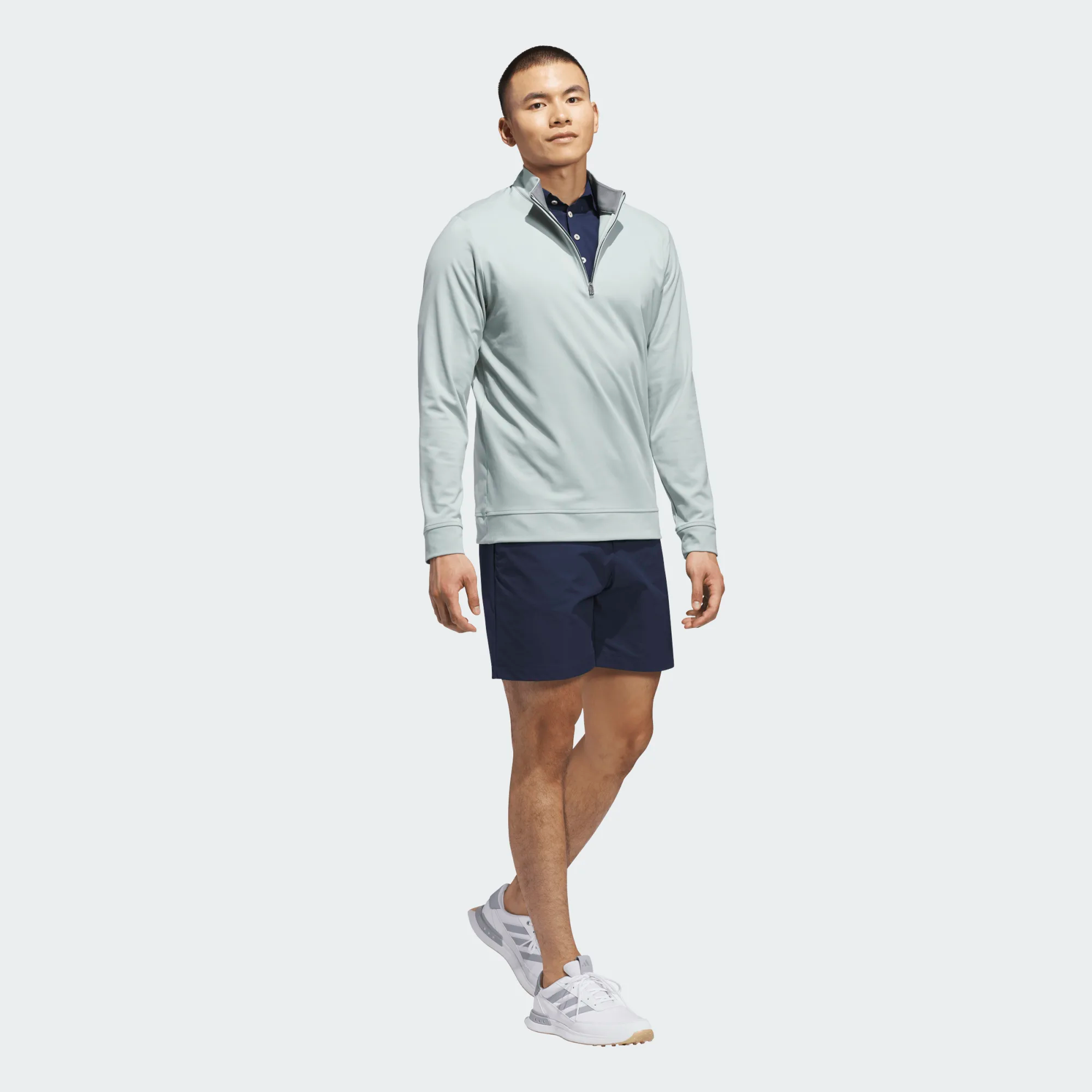 Adidas Ultiamte365 Classic Quarter-Zip - Silver