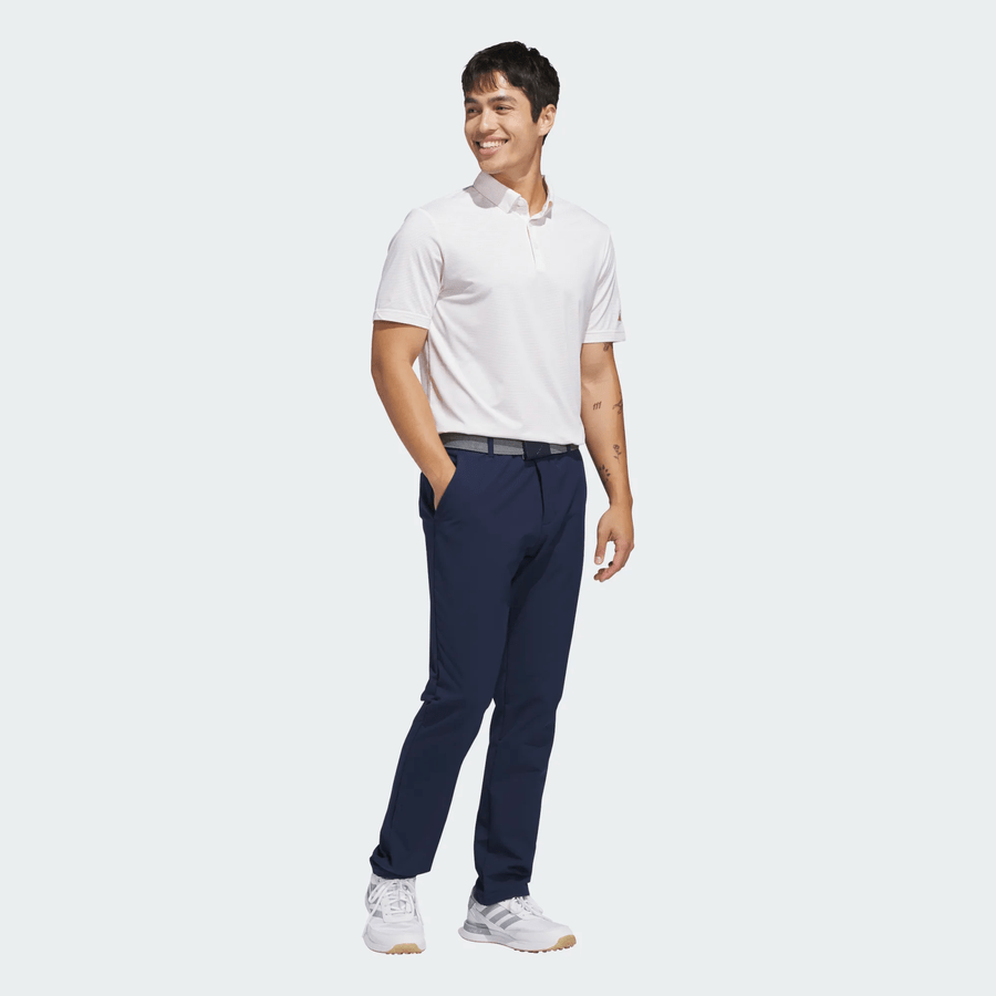 Adidas Ultimate365+ Pencil Stripe Climacool Polo Shirt