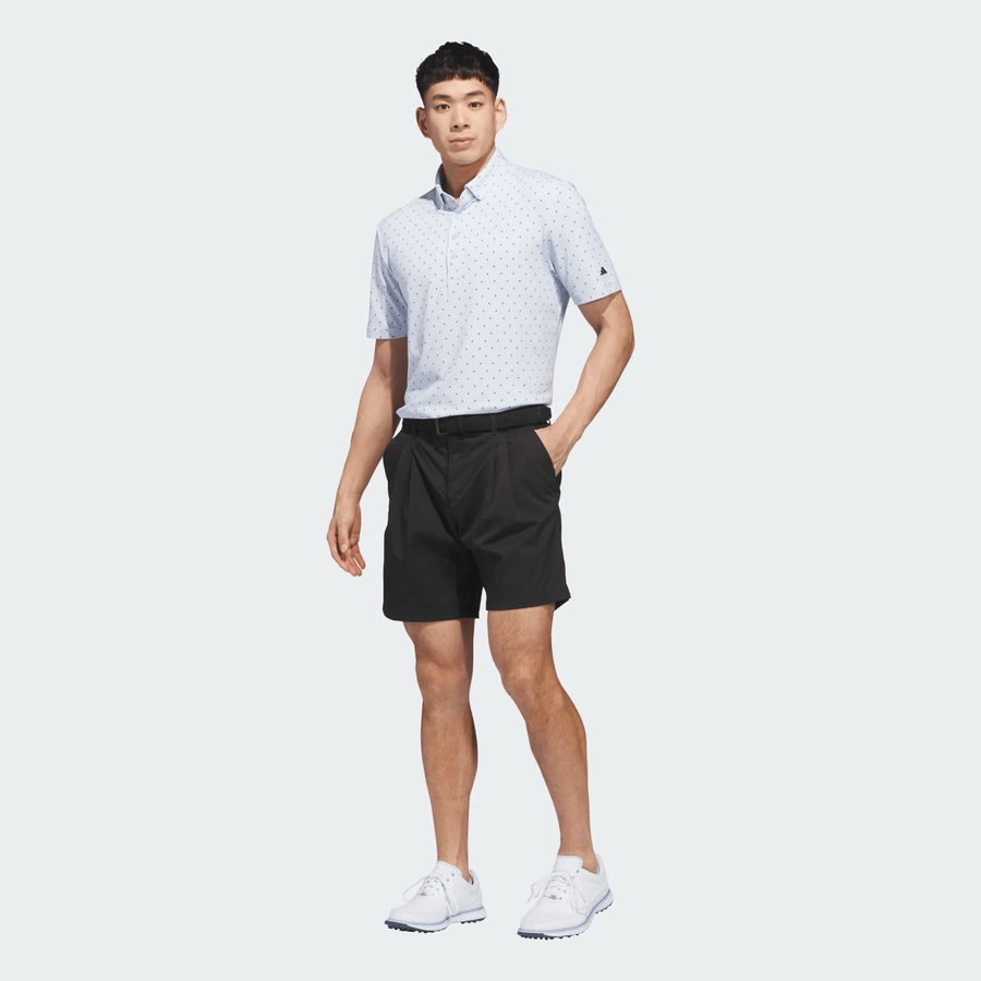 Adidas Ultimate365+ Micro Print Polo Shirt