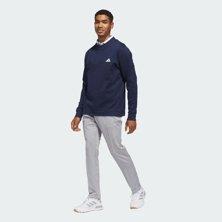 Adidas Ultimate365 Climawarm Crewneck Sweatshirt - Navy