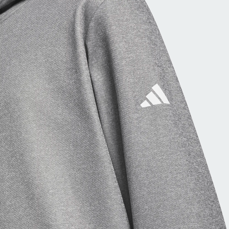 Adidas Junior's Crestable Climawarm Hoodie - Grey