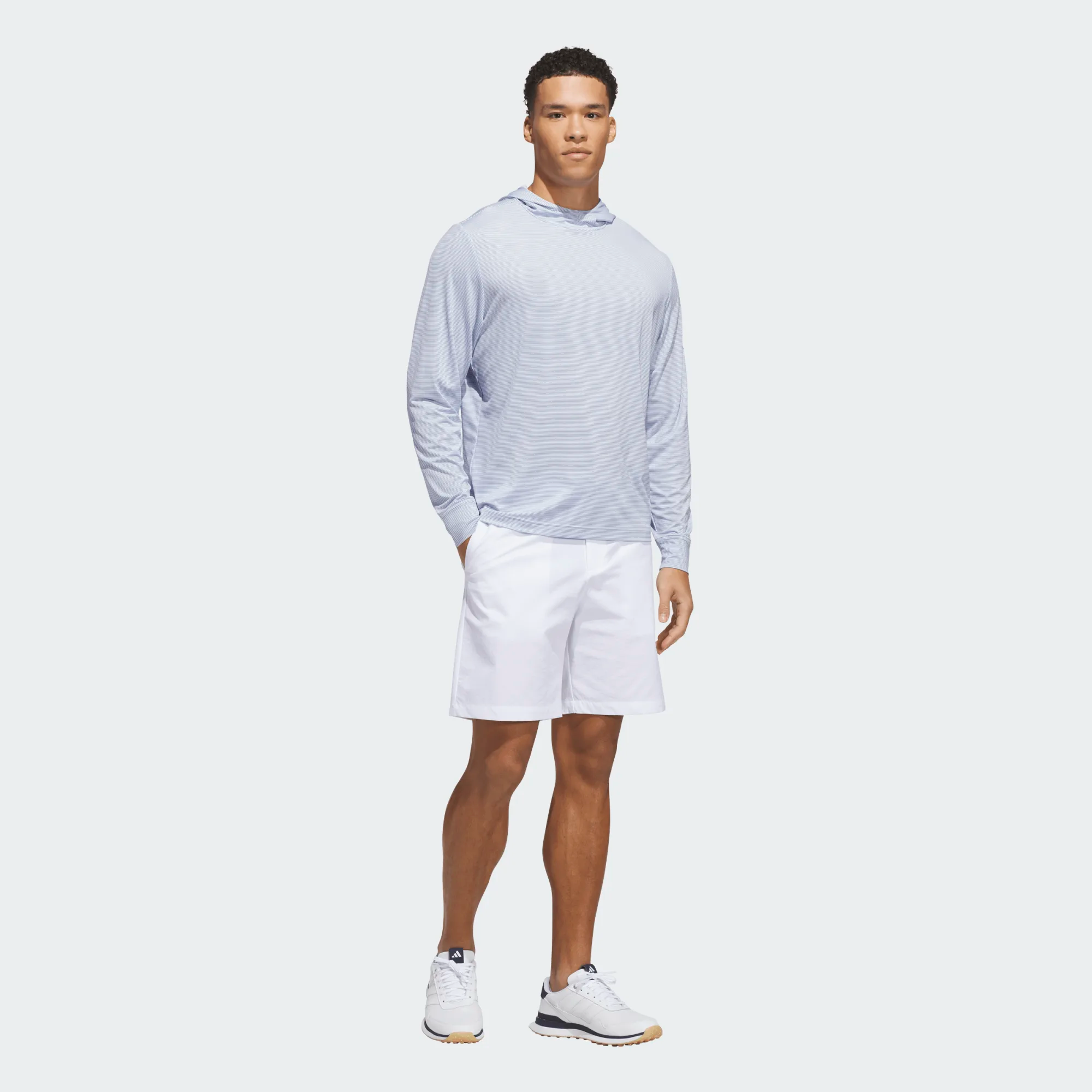 Adidas Performance Printed Hoodie - Blue
