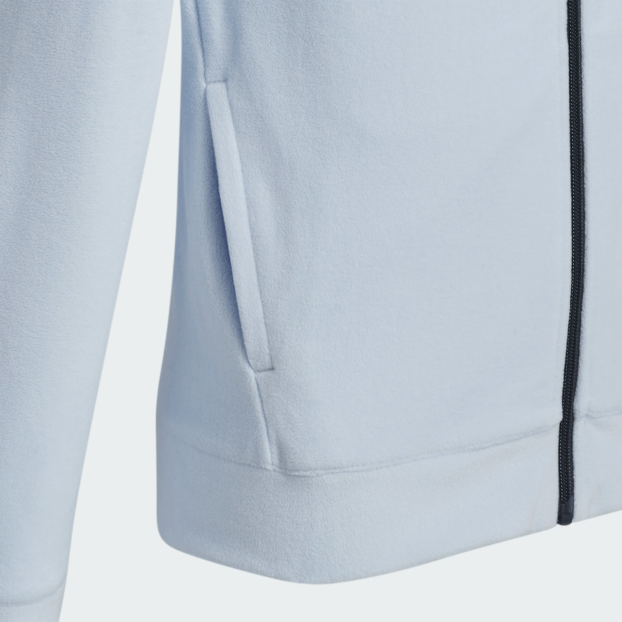 Adidas Junior's Birdies Club Fleece Jacket - Blue